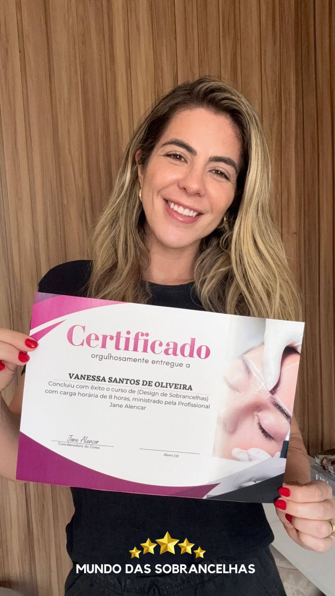 Certificado de sobrancelhas