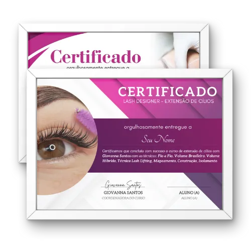 Imagem dos Certificados
